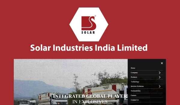 Solar Industries India Showcase